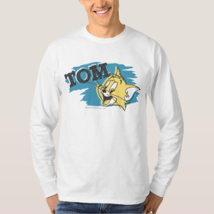 Camiseta Logotipo azul y amarillo de Tom