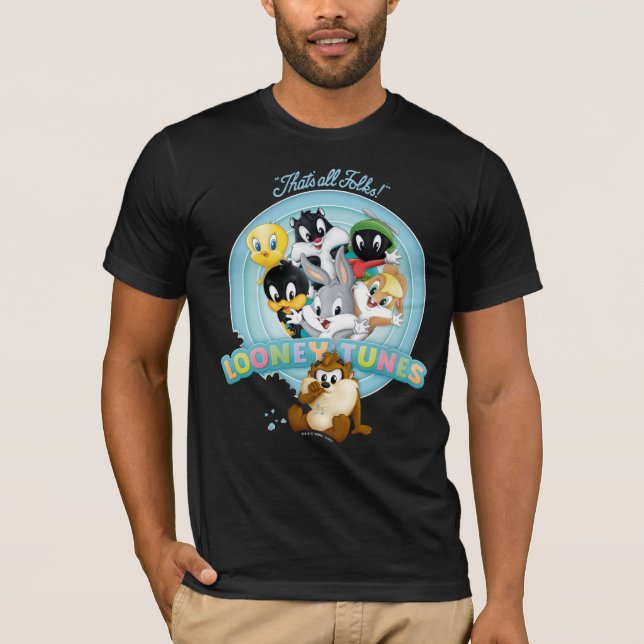 Camiseta Logotipo Baby LOONEY TUNES™ | Todos son personas (Anverso)