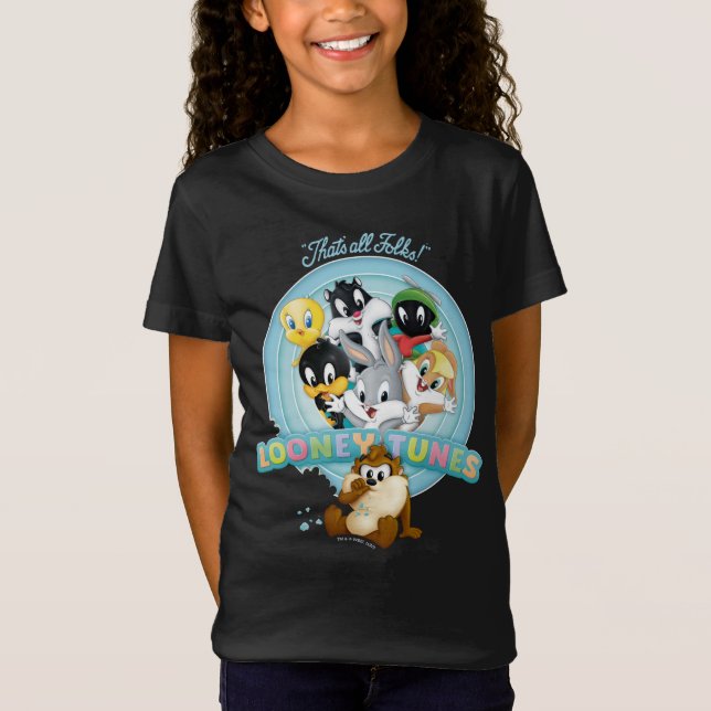 Camiseta Logotipo Baby LOONEY TUNES™ | Todos son personas (Anverso)
