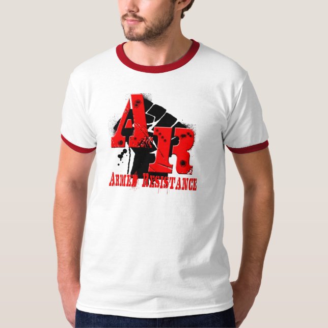 Camiseta Logotipo básico de la resistencia armada (Anverso)