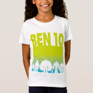 Camiseta Logotipo Ben 10 Alien Line-up