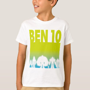Camiseta Logotipo Ben 10 Alien Line-up