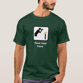Camiseta Logotipo Birder / Bird Watcher (Dark) — Personaliz