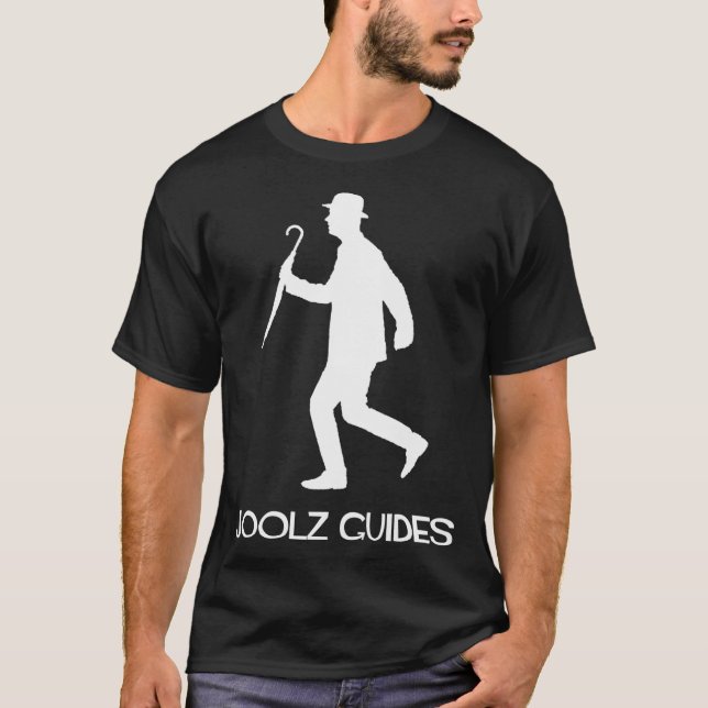 Camiseta Logotipo blanco de Joolz Guides (Anverso)