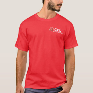 Camiseta Logotipo blanco de los controladores CCL