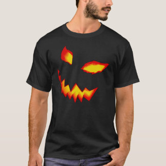 Camiseta logotipo brutal de la calabaza