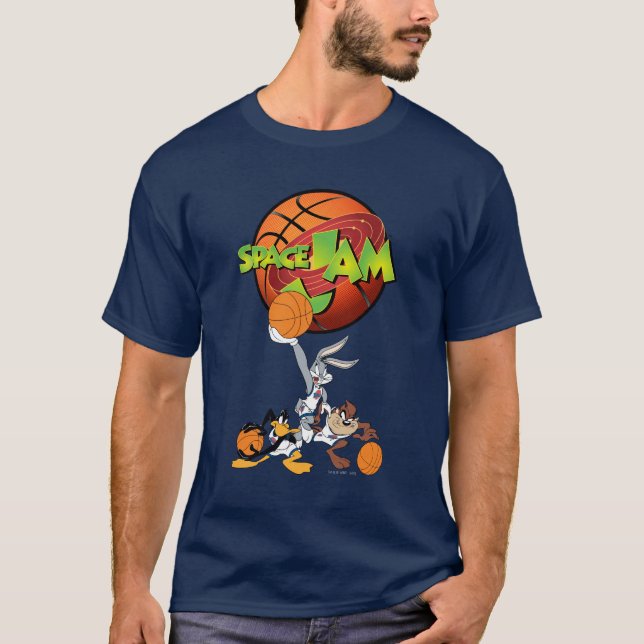 Camiseta Logotipo BUGS BUNNY™, DAFFY DUCK™ y TAZ™ SPACE JAM (Anverso)