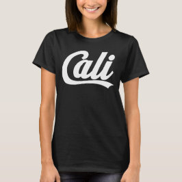 Camiseta Logotipo Cali Bold Script (Blanco) para fans de Ca