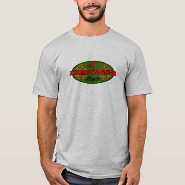 Camiseta Logotipo céltico Galés de Annibyniaeth (Anverso)