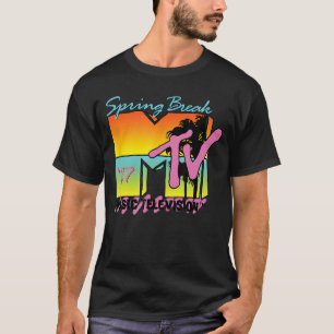 Camiseta Logotipo clásico de MTV Spring Break 87