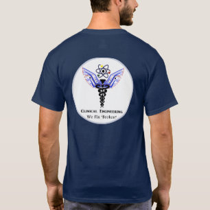 Camiseta Logotipo clínico de la ingeniería