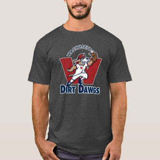 Camiseta Logotipo colegial del equipo de béisbol de Dawgs