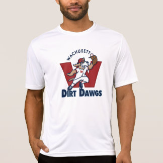Camiseta Logotipo colegial del equipo de béisbol de Dawgs