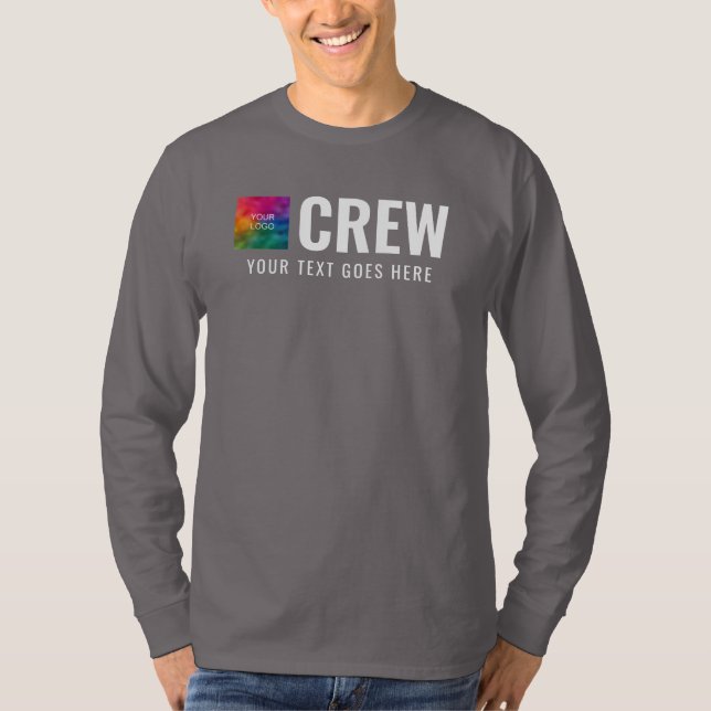 Camiseta Logotipo comercial de impresión frontal y posterio (Anverso)