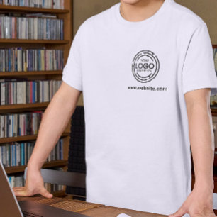 Camiseta Logotipo comercial de marca personalizado Company