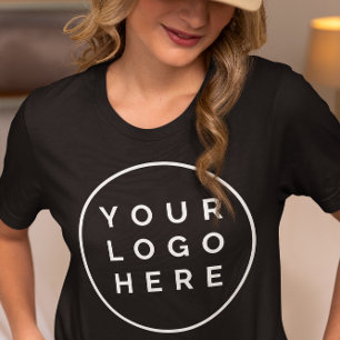 Camiseta Logotipo comercial de personalizado