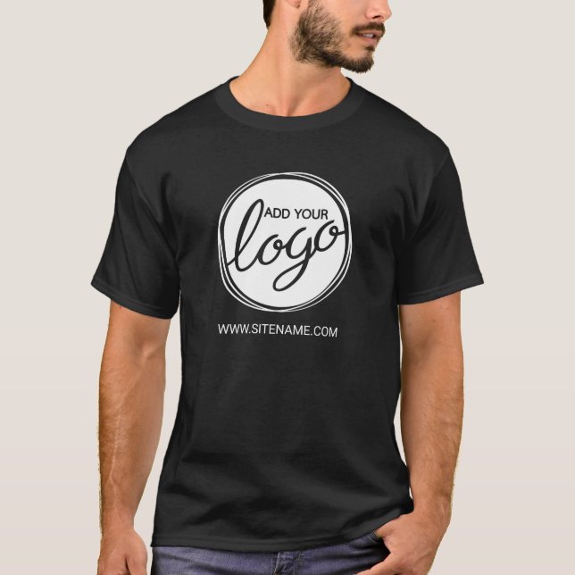 Camiseta Logotipo comercial de Personalizado con texto Pers (Anverso)