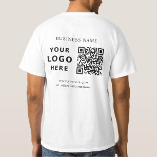 Camiseta Logotipo comercial personalizado de la empresa y c