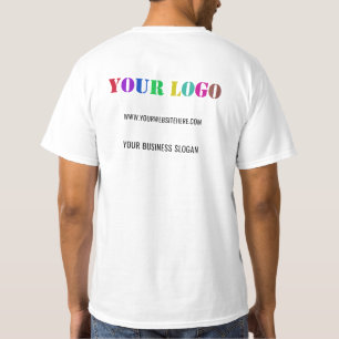 Camiseta Logotipo comercial personalizado y promoción de ca
