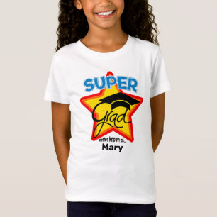 Camiseta Logotipo Cute Super Grad - Nombre y año personaliz