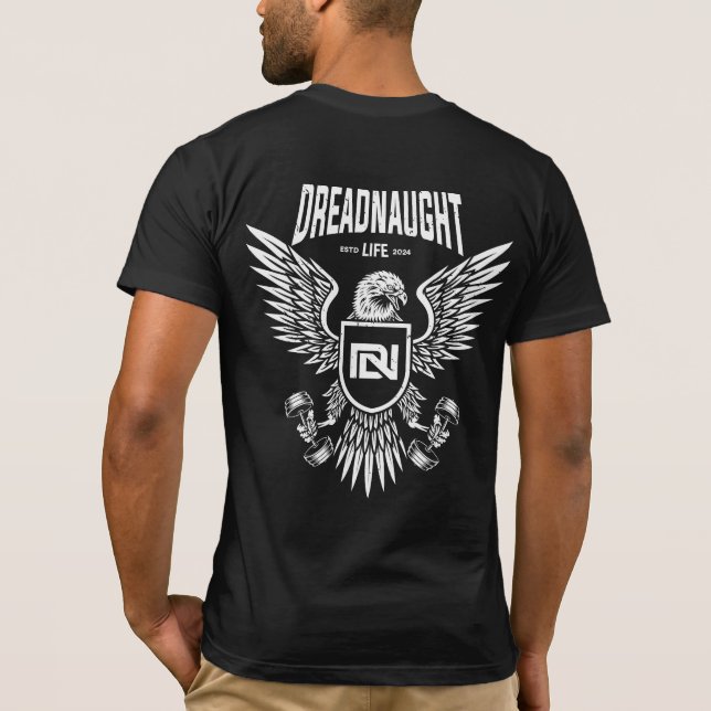 Camiseta Logotipo de águila de enmalle (DN) (Reverso)