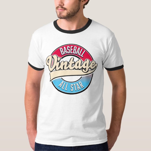Camiseta logotipo de All Star Baseball (Anverso)