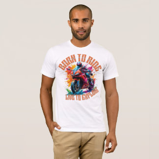 Camiseta Logotipo de amante de la bicicleta ()