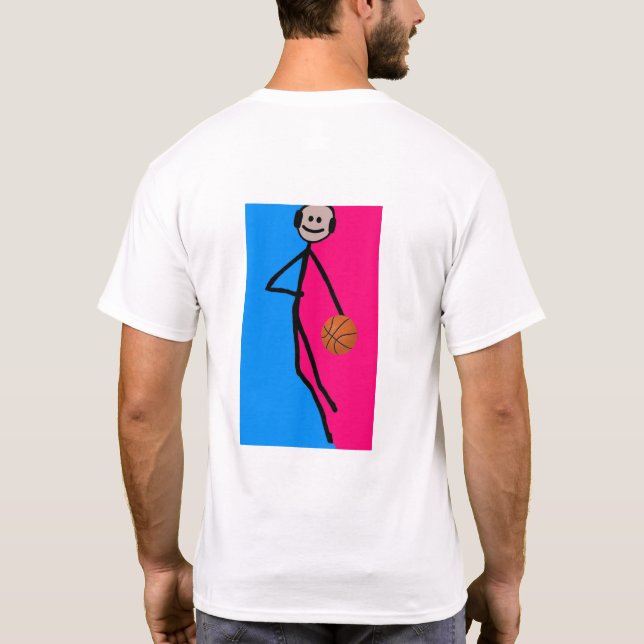 Camiseta Logotipo de baloncesto (Reverso)