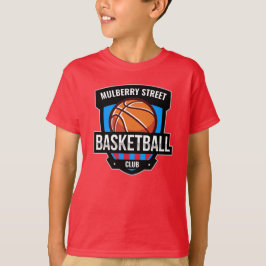Camiseta Logotipo de baloncesto personalizado