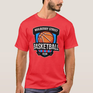 Camiseta Logotipo de básquetbol Personalizado