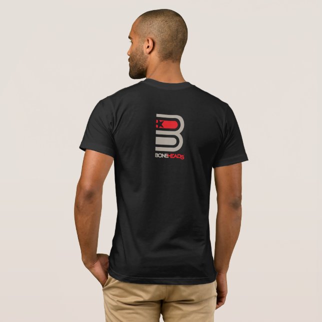 Camiseta logotipo de BB boneHeads™ 22 (Reverso completo)