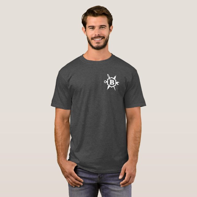 Camiseta Logotipo de bolsillo (Anverso completo)