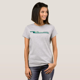 Camiseta logotipo de boneHeads™ Rayas 26