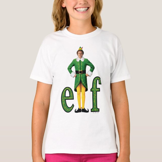Camiseta Logotipo de Buddy the Elf Movie (Anverso)