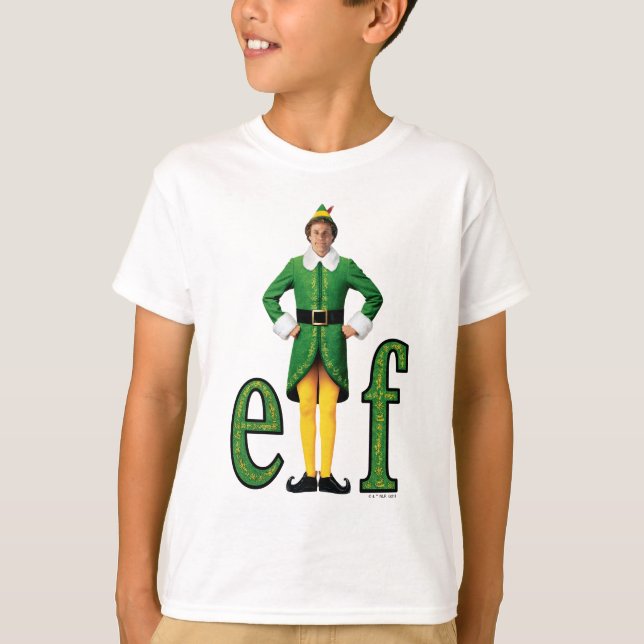 Camiseta Logotipo de Buddy the Elf Movie (Anverso)