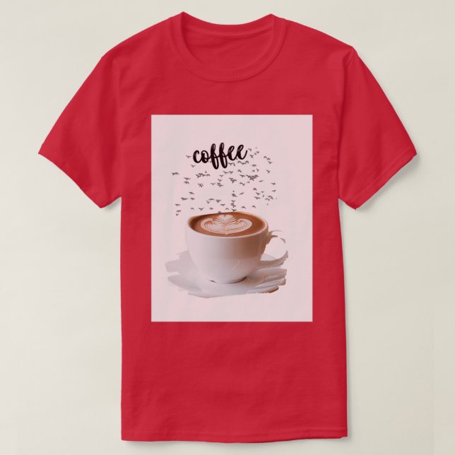 Camiseta logotipo de café (Diseño del anverso)