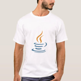 Camiseta Logotipo de café del programador Java