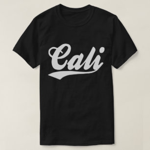 CAMISETA LOGOTIPO DE CALI EN BLANCO