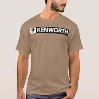 Camiseta logotipo de camión negro simple