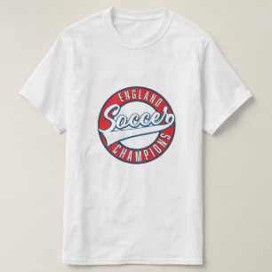 Camiseta logotipo de campeones de fútbol de Inglaterra