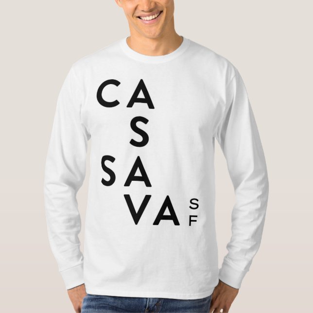 Camiseta Logotipo de Cassava North Beach (Anverso)
