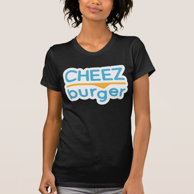 Camiseta Logotipo de Cheezburger (color) (Anverso)