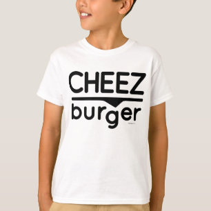 Camiseta Logotipo de Cheezburger (negro)