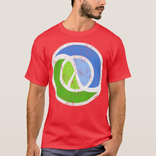 Camiseta Logotipo de cierre de época