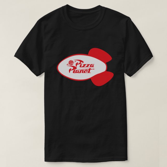 Camiseta Logotipo de cohete planetario Pizza .png (Diseño del anverso)