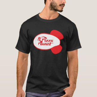 Camiseta Logotipo de cohete planetario Pizza .png