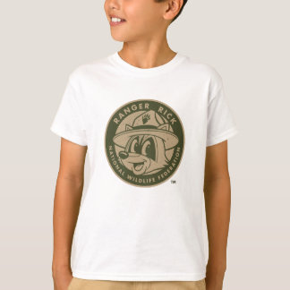 Camiseta Logotipo de color caqui de Rick del guardabosques
