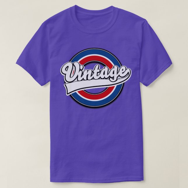 Camiseta Logotipo de cosecha (Diseño del anverso)