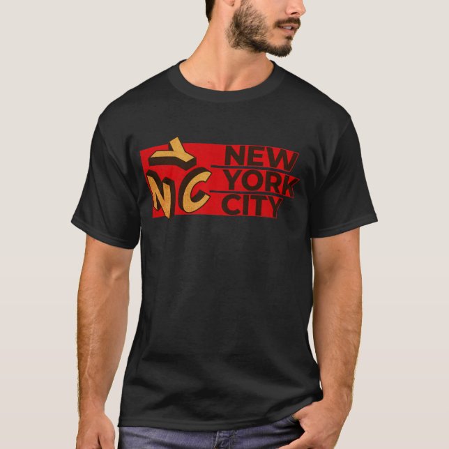 Camiseta Logotipo de cosecha de Nueva York (Anverso)