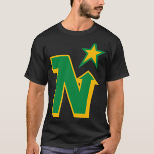 Camiseta Logotipo de cosecha de vinos Minnesota North Stars
